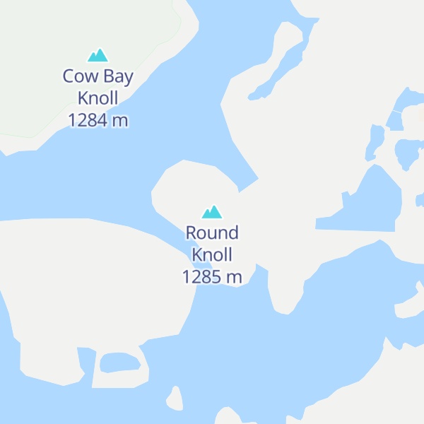 Map of Round Knoll