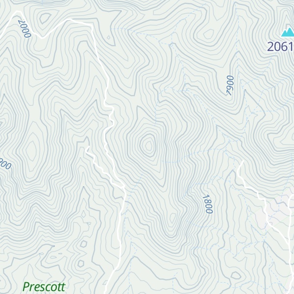 Map of Goat Peak