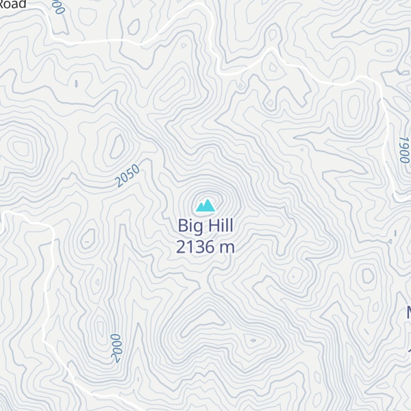Map of Big Hill