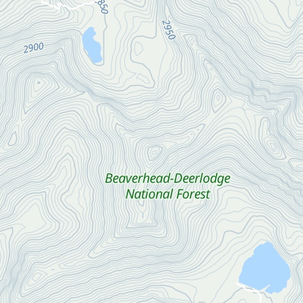 Map of Spuhler Peak