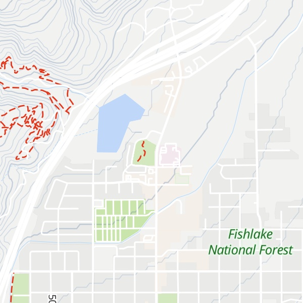Map of Visitor Center