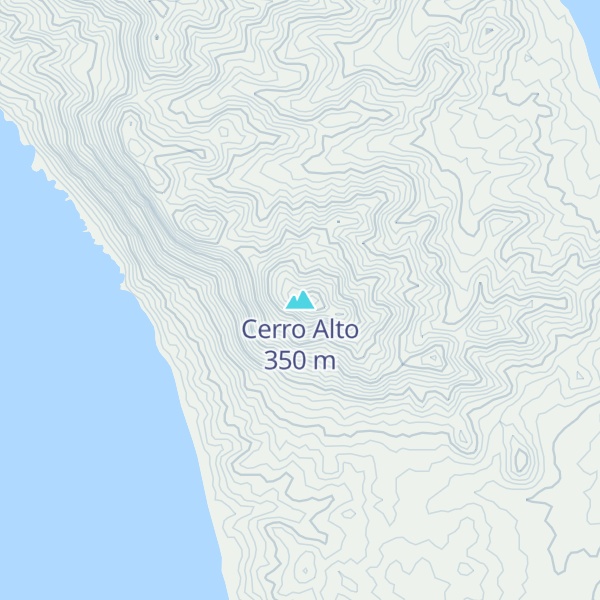 Map of Cerro Alto
