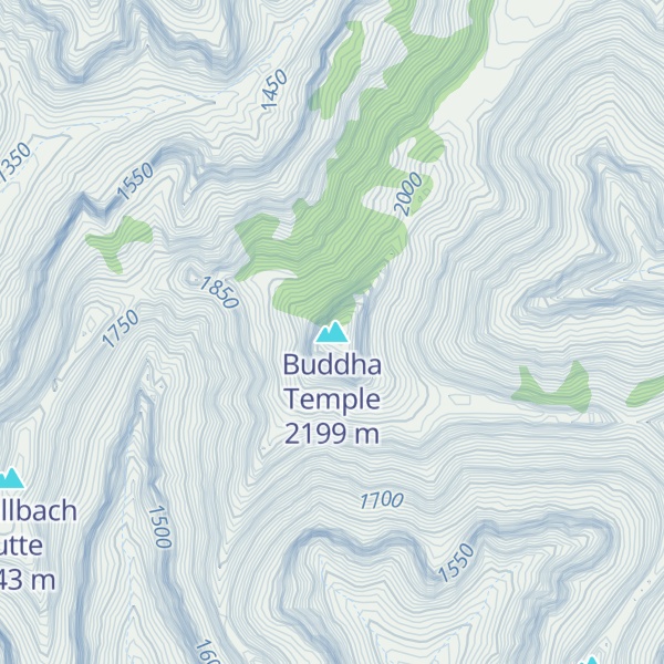 Map of Buddha Temple