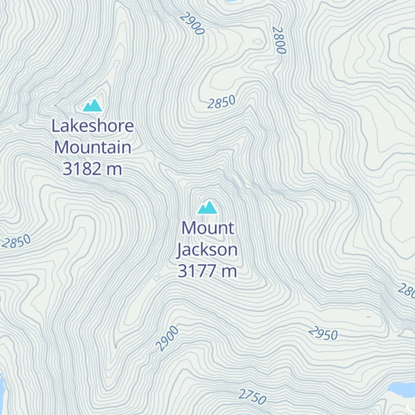 Map of Mount Jackson