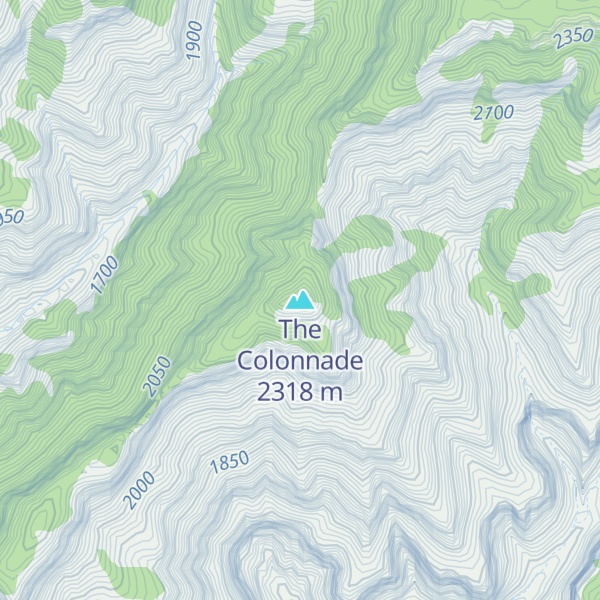 Map of The Colonnade