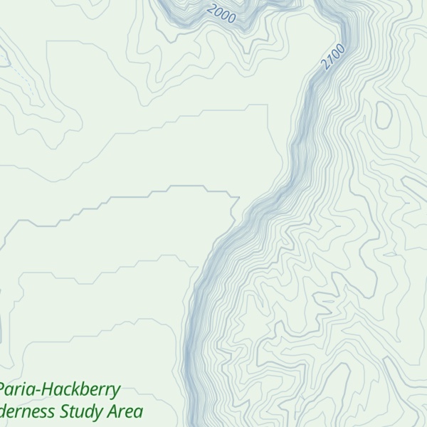 Map of No Mans Mesa