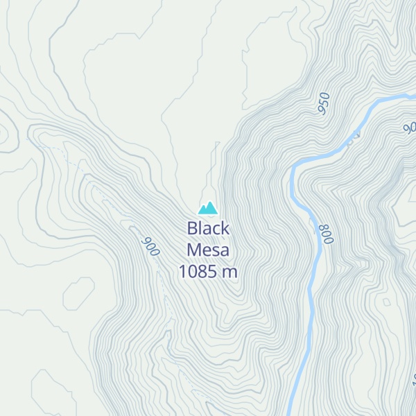 Map of Black Mesa