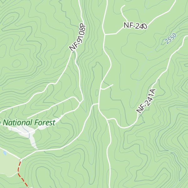 Map of Cane Ridge