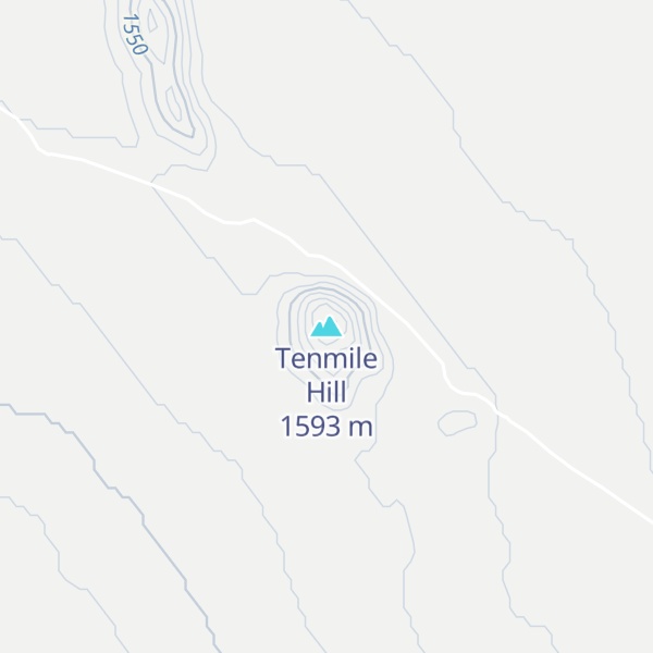 Map of Tenmile Hill