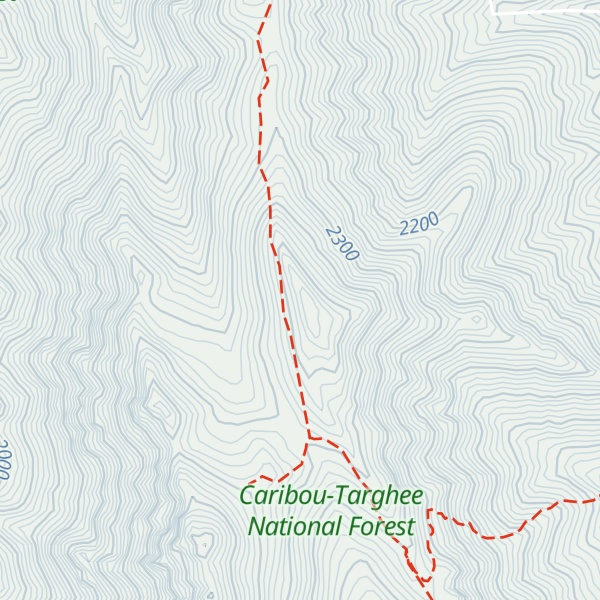 Map of Clarkston Mountain