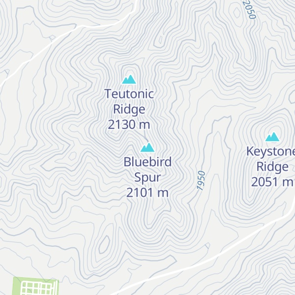 Map of Bluebird Spur