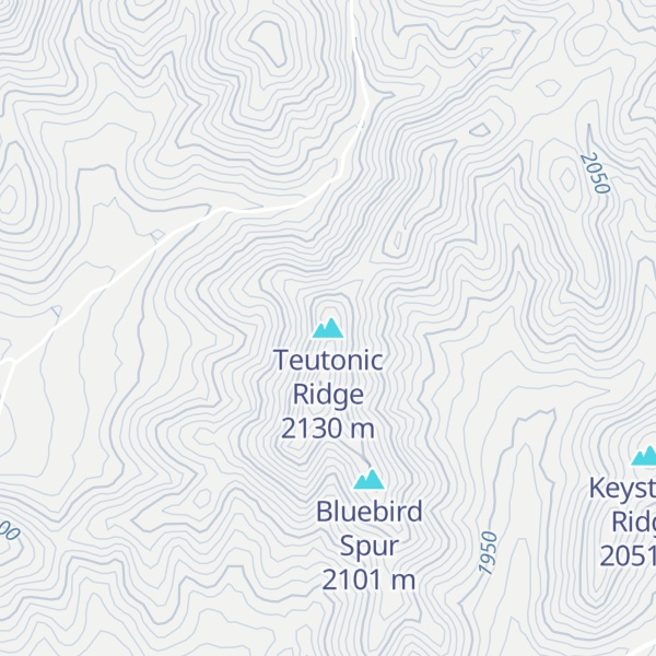 Map of Teutonic Ridge