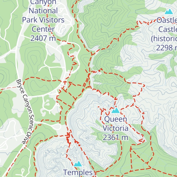 Map of Queens Castle