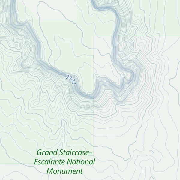 Map of Deer Spring Point