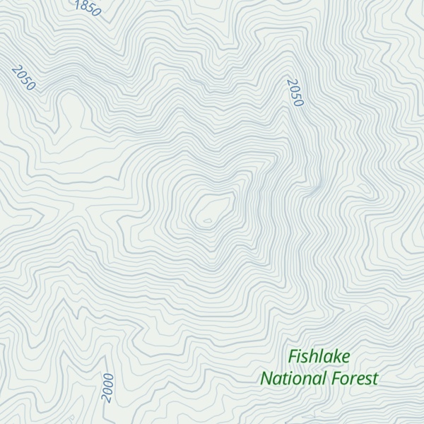 Map of Wild Horse Peak