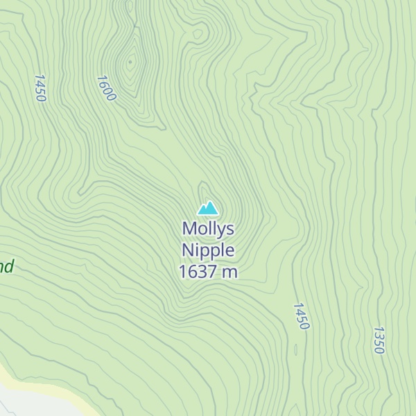 Map of Mollys Nipple