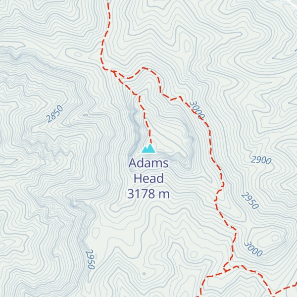 Map of Adams Head