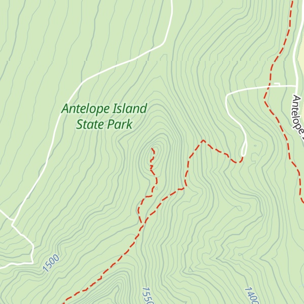 Map of Dooly Knob
