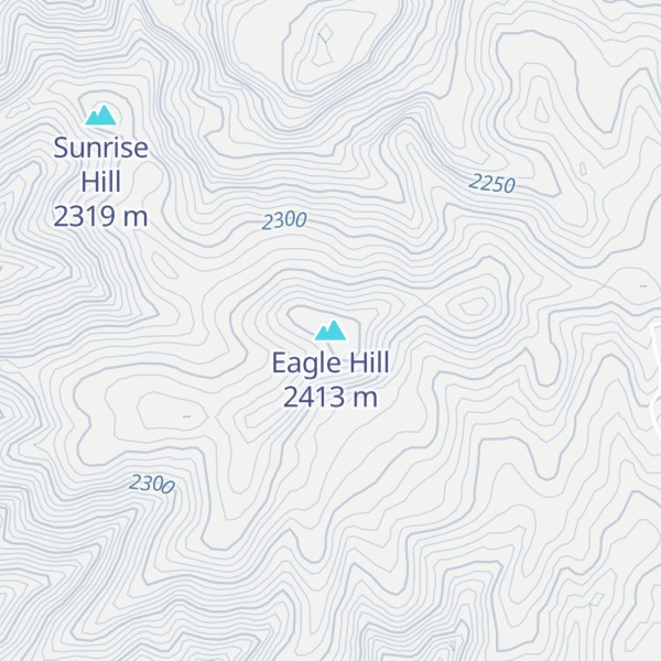 Map of Eagle Hill