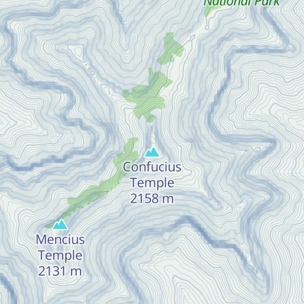 Map of Confucius Temple