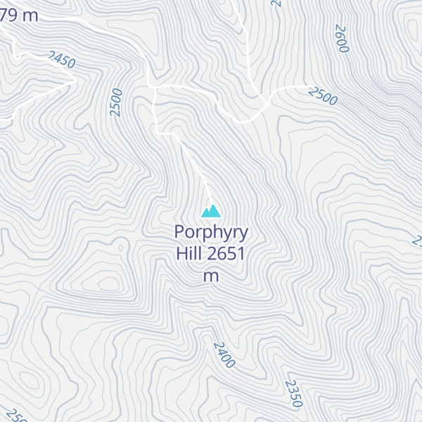 Map of Porphyry Hill