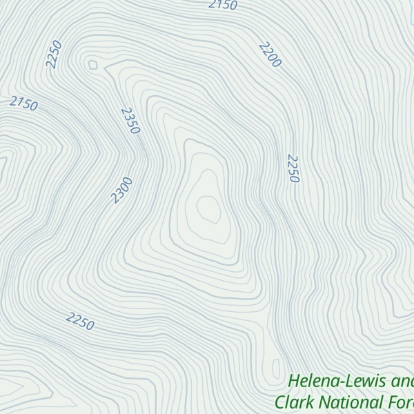 Map of Red Mountain