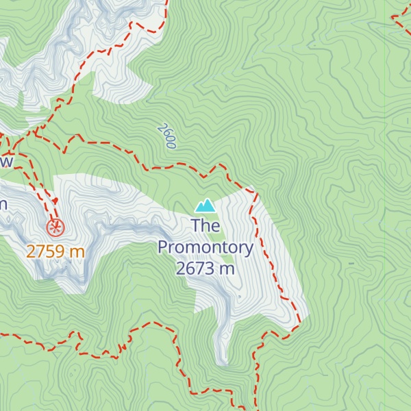 Map of The Promontory