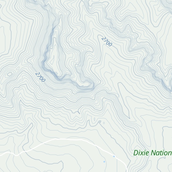Map of Casto Bluff