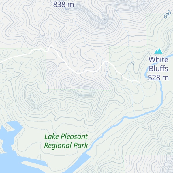 Map of Indian Mesa