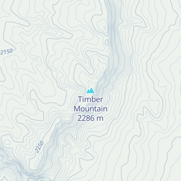 Map of Timber Mountain