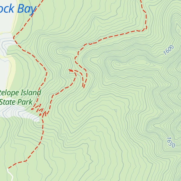 Map of Mormon Rocks