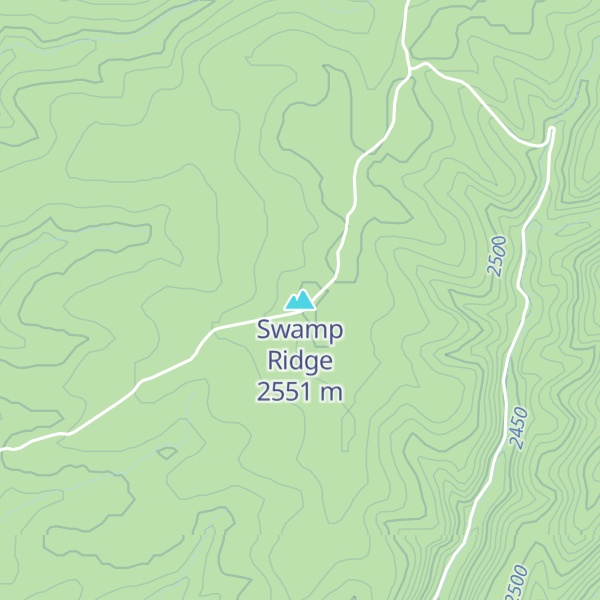 Map of Swamp Ridge
