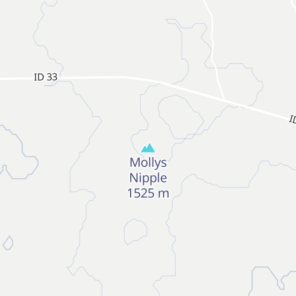 Map of Mollys Nipple
