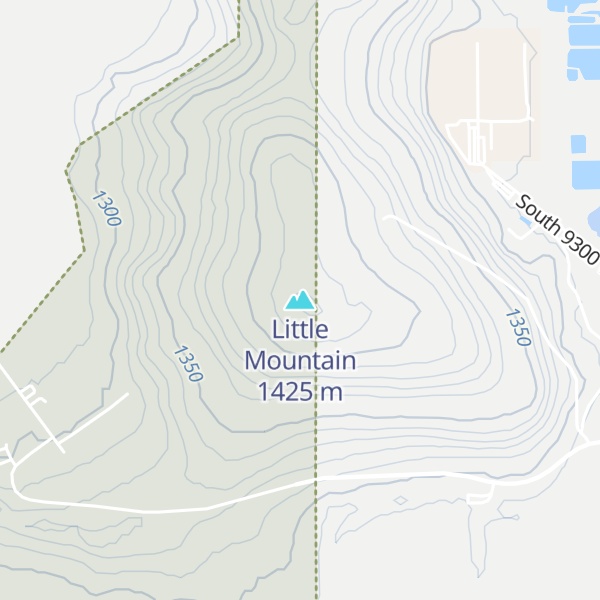 Map of Little Mountain