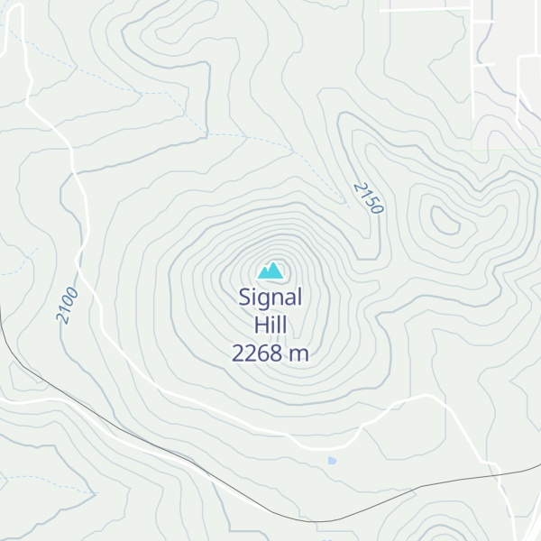 Map of Signal Hill