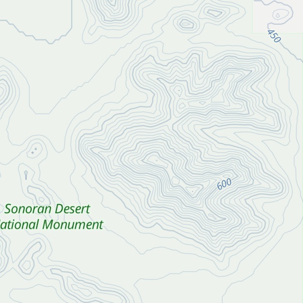 Map of Booth Hills