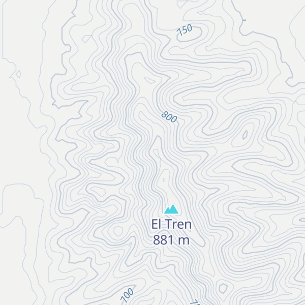 Map of Cerro El Soñic