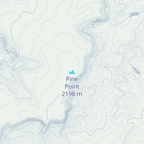 Map of Pine Point