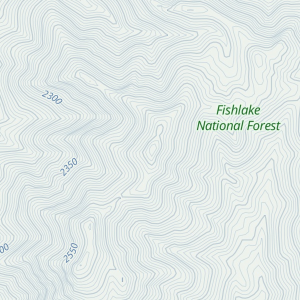 Map of Blue Mountain