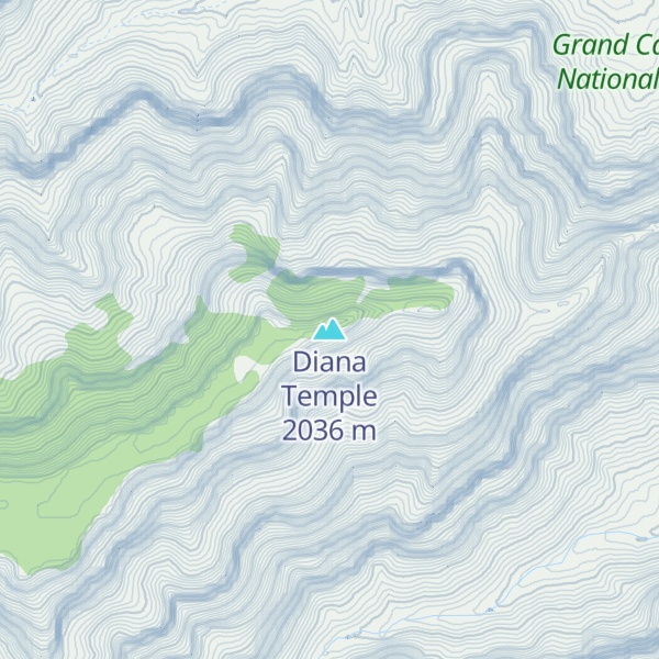 Map of Diana Temple