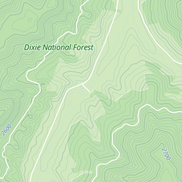 Map of Podunk Guard Station