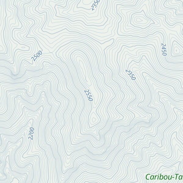 Map of Kents Peak