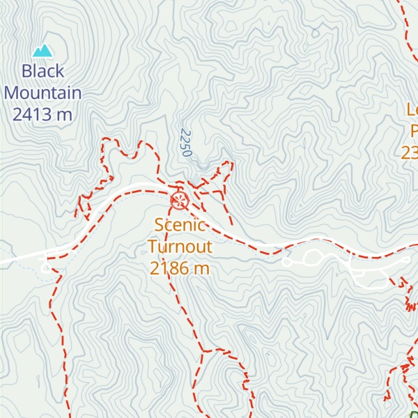Map of Red Canyon Visitor Center