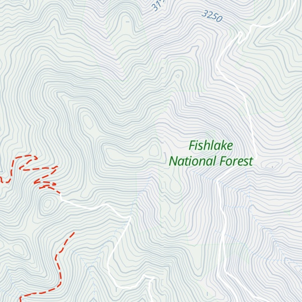 Map of Edna Peak