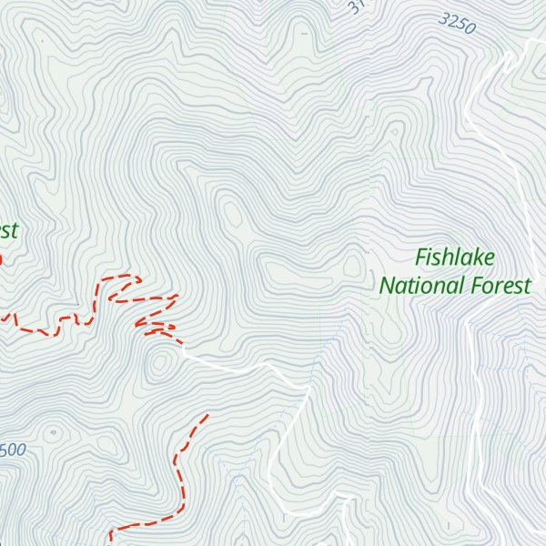 Map of Mount Brigham