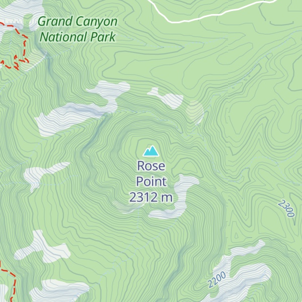 Map of Rose Point