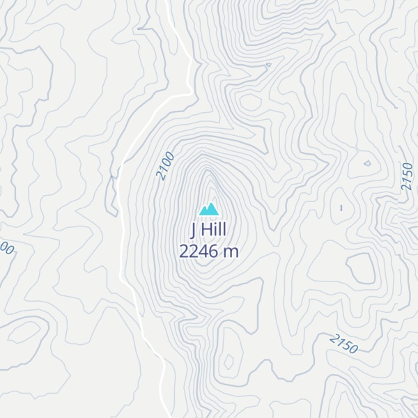 Map of J Hill