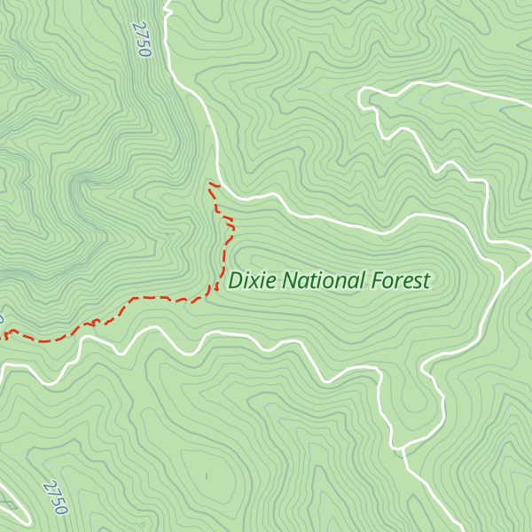 Map of Black Butte