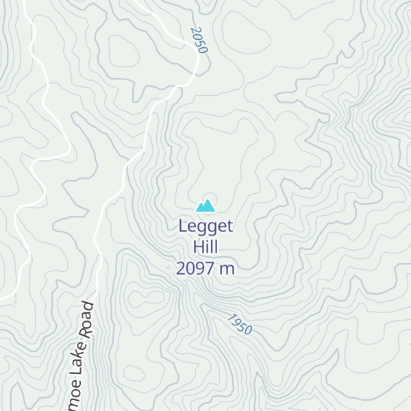 Map of Legget Hill