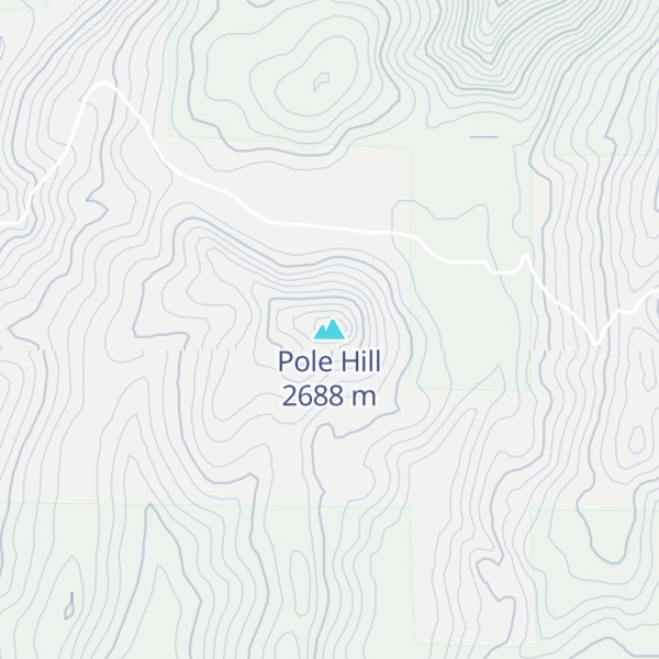 Map of Pole Hill